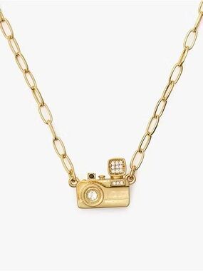 Kate Spade Picture Perfect Camera Necklace.
